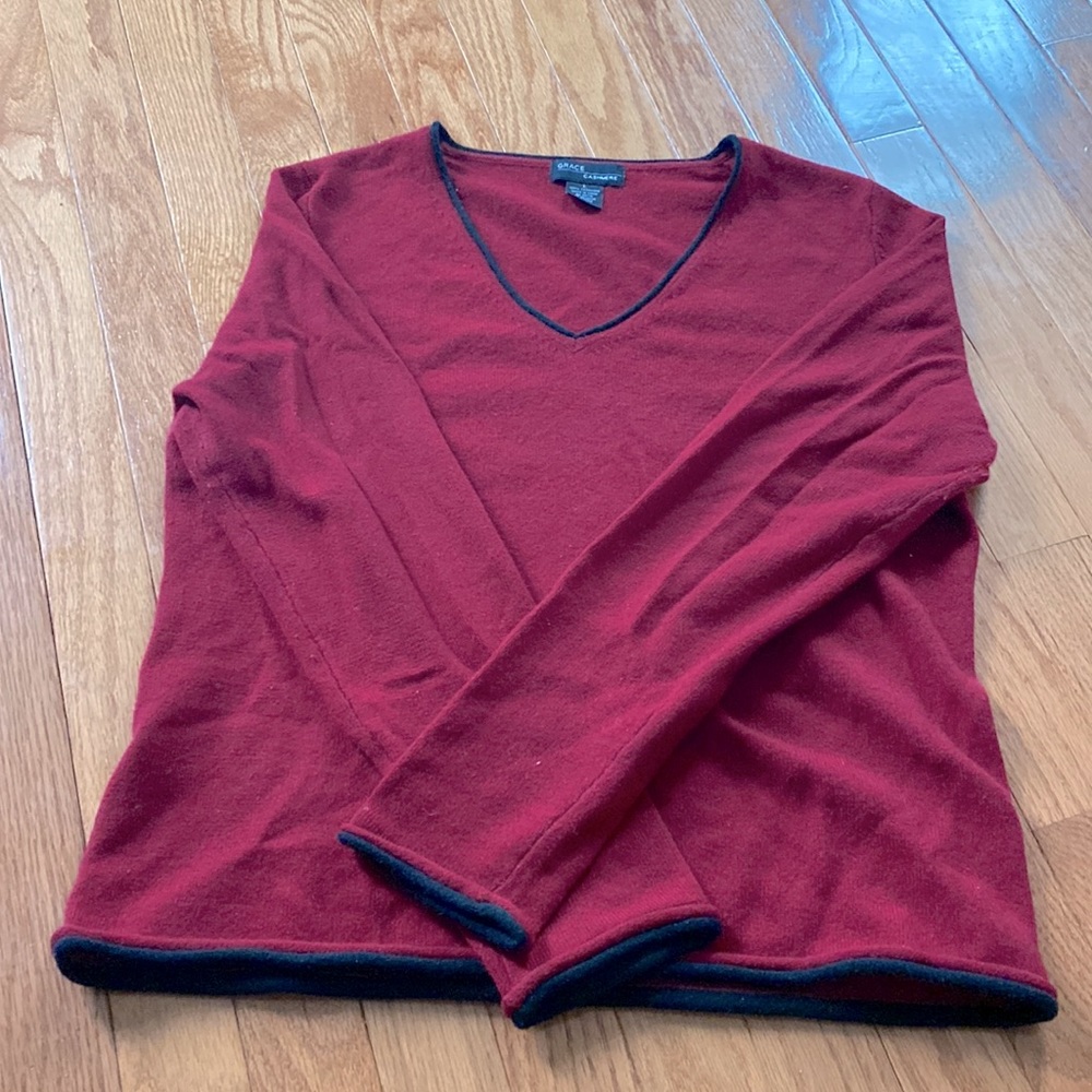 100% cashmere sweater